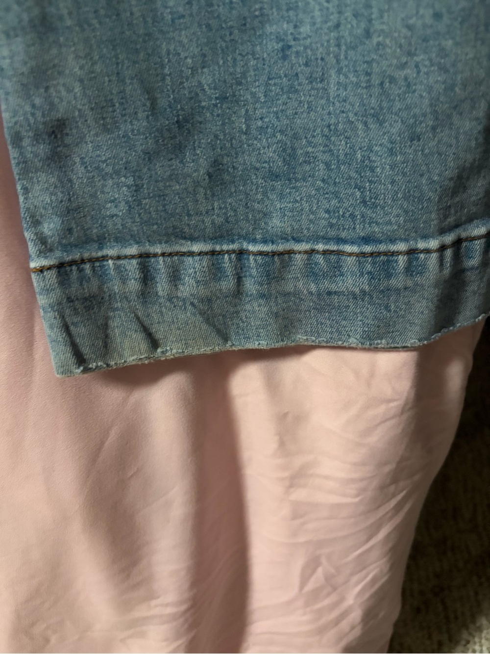 7 For All Mankind Dojo wide-leg flare jeans in a light wash denim size 27 - Picture 7 of 9